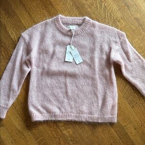 Jack Wills BNWT Blush Pink Crewneck Sweater